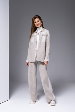 Жакет Barbara Geratti прямого силуэта  шерсть — 30%, вискоза — 20%, шелк — 14%, ПАН — 36%