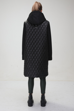 Пальто Maritta VAFFI черный