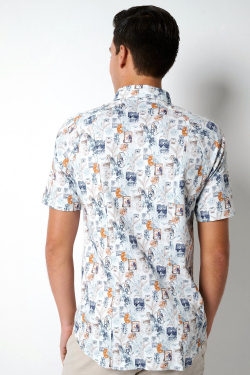 Сорочка DESOTO с коротким рукавом 73332/123