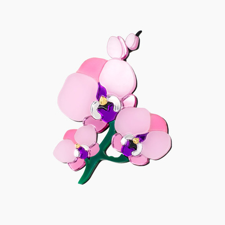 Брошь Orgalica Орхидея