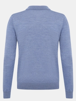 Джемпер с воротом поло Шерсть 50%, Полиакрил 50%