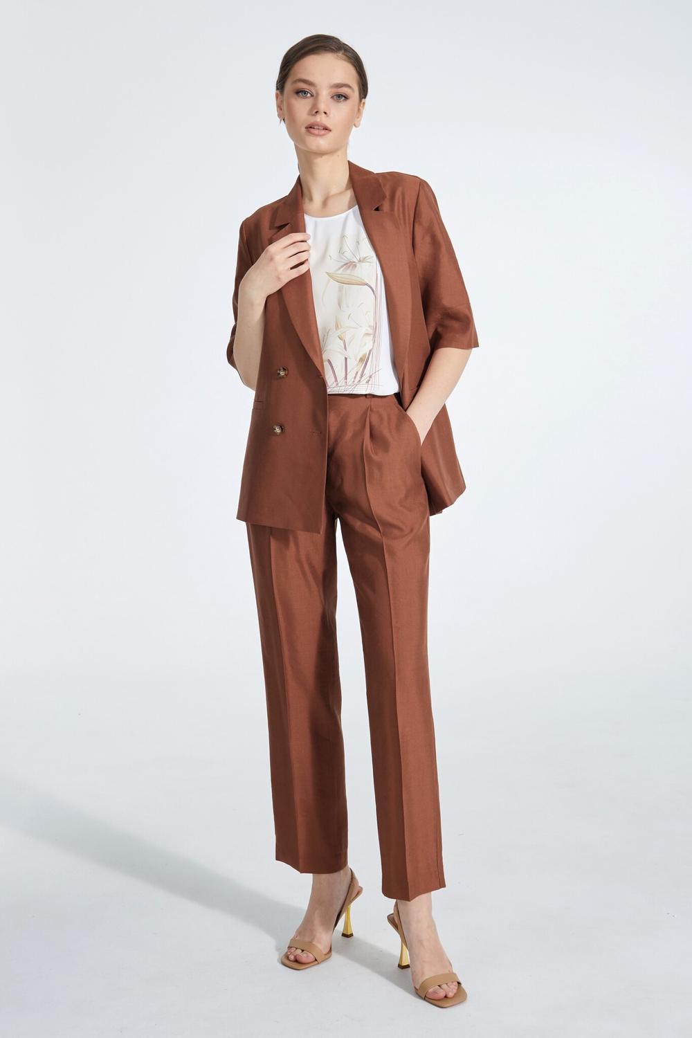 Жакет Nika  55% Лён, 45% Вискоза 4994.01