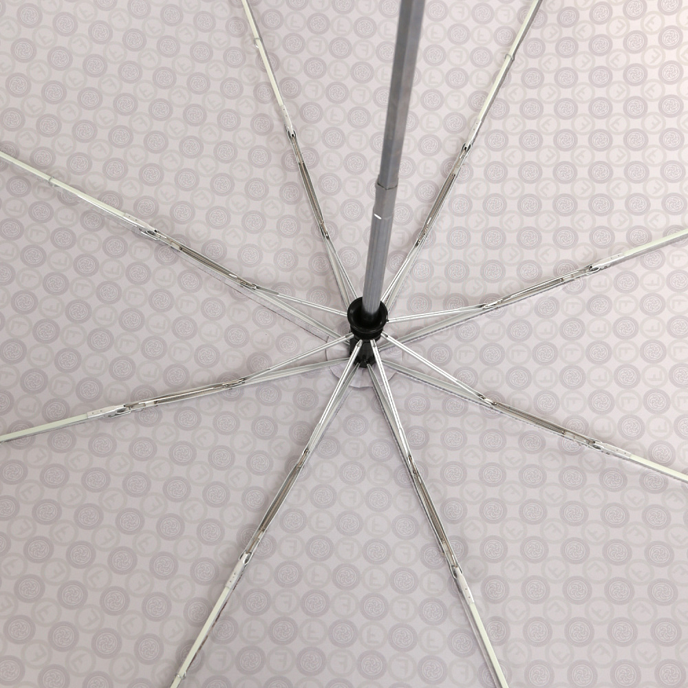 Зонт Fabretti женский автомат UFLS20193-12 коричневый логомания