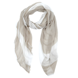 Шарф Fabretti 100%вискоза бежевый