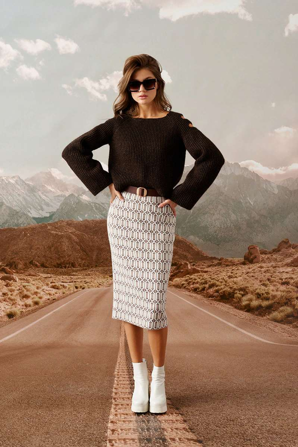 Юбка Barbara Geratti C8289BG