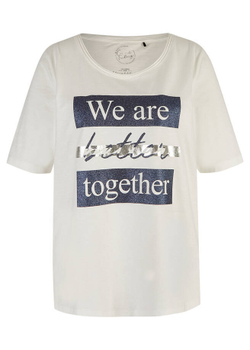 Свитшот футоболка Via Appia DUE белый