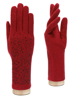 Перчатки Labbra красный бордо