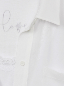 Блуза Frapp белый