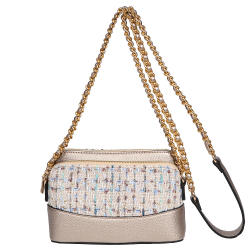 Сумка женская Fabretti FR43206T-103 бронзовая беж