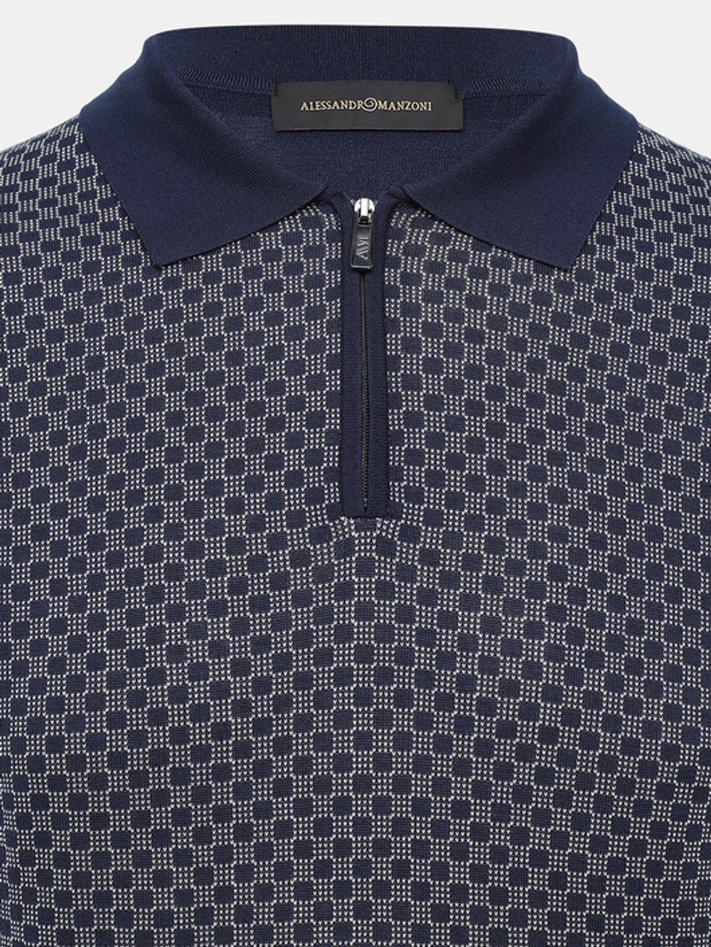 Поло Alessandro Manzoni  Состав: Тенцел 30%, Микрофибра 30%, Вискоза 40%