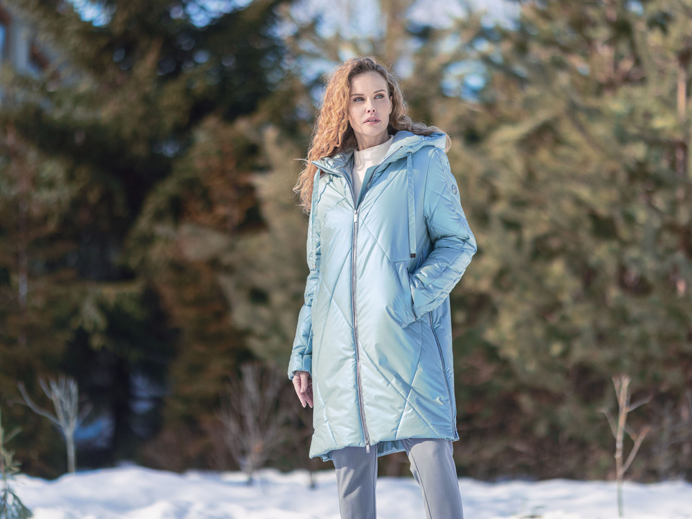 Пальто Maritta Frezia голубой 3