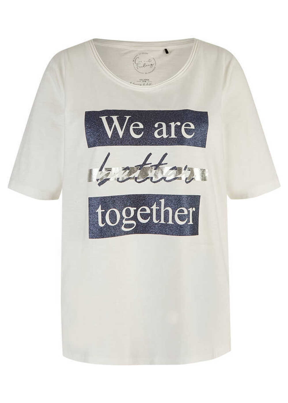 Свитшот футоболка Via Appia DUE белый