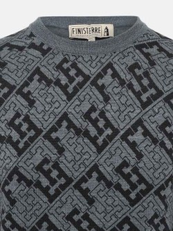 Джемпер FINISTERRE  Состав: Шерсть 50%, Ацетат 50%  431980