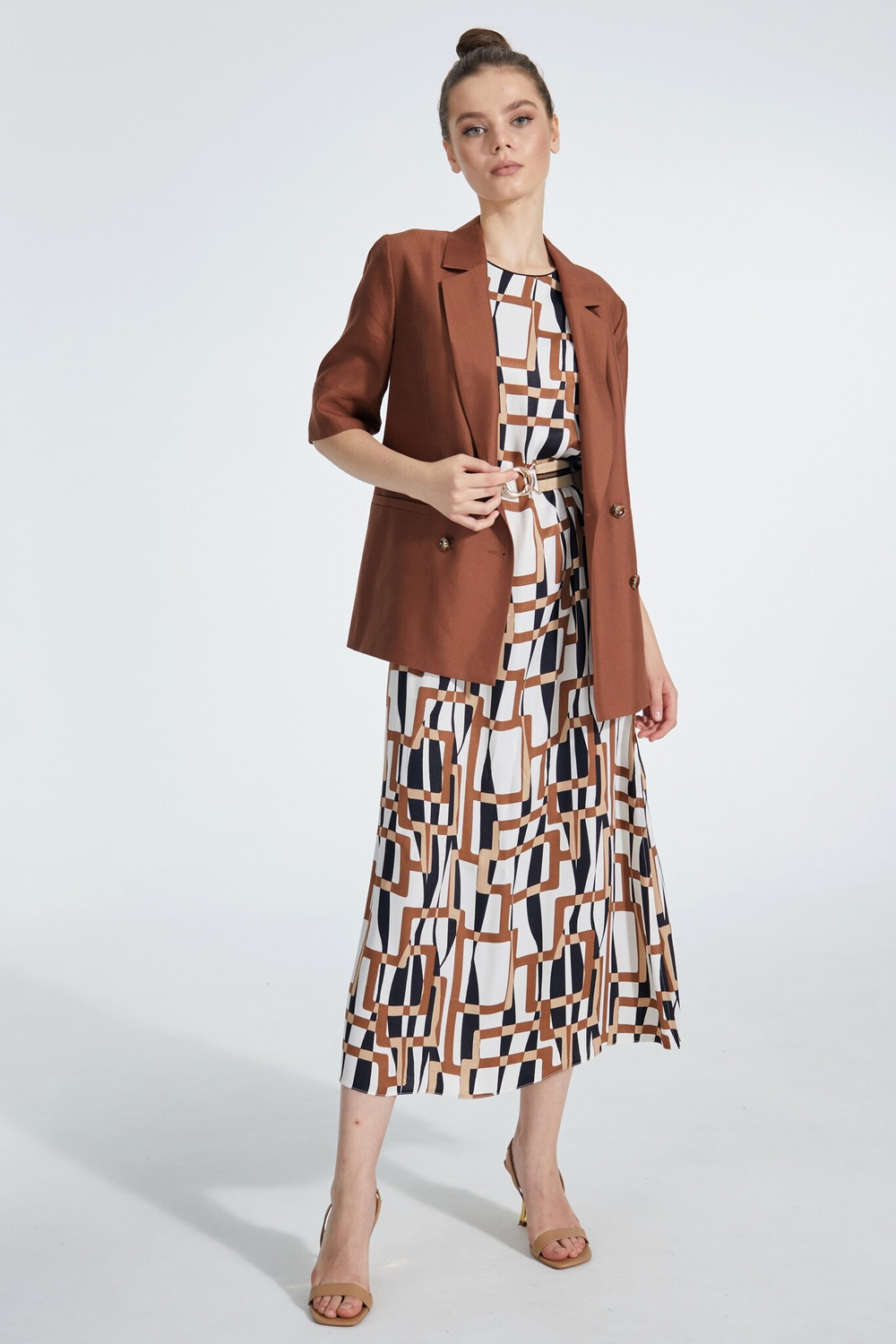 Платье Nika  58% Вискоза, 42% ПЭ 4143