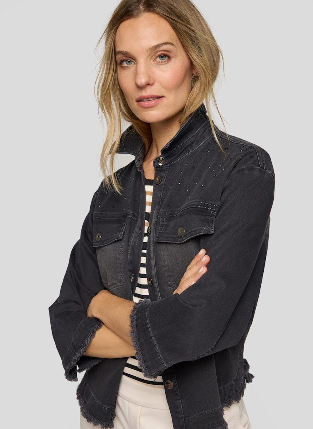 Джинсовая рубашка Rabe