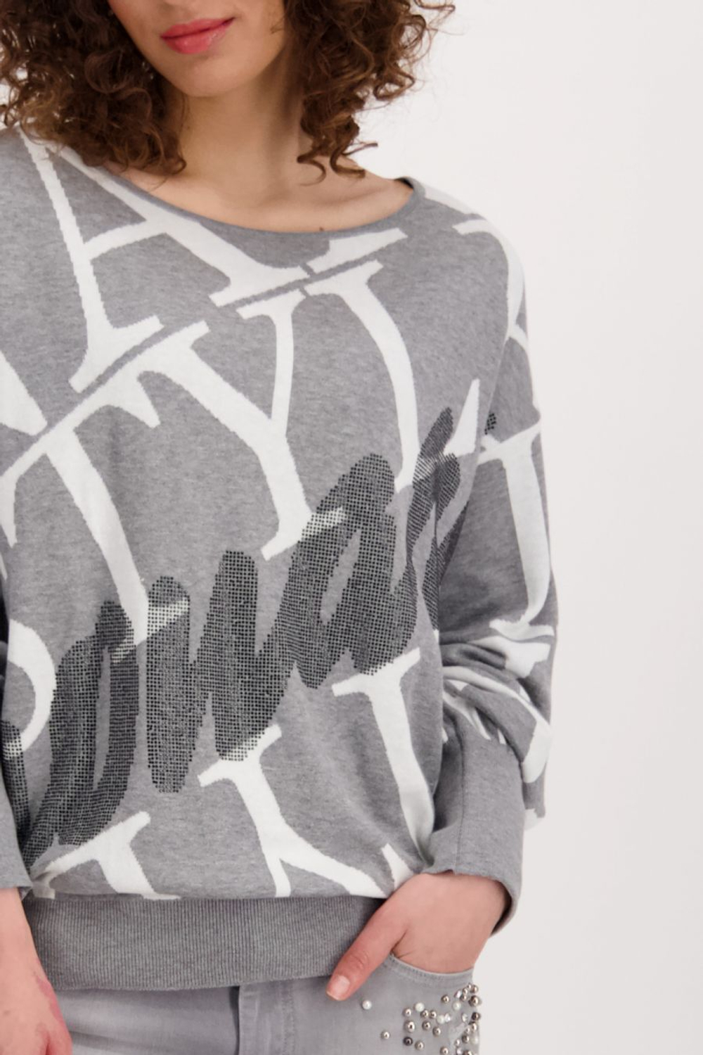 Джемпер Monari 97% Хлопок увеличенный