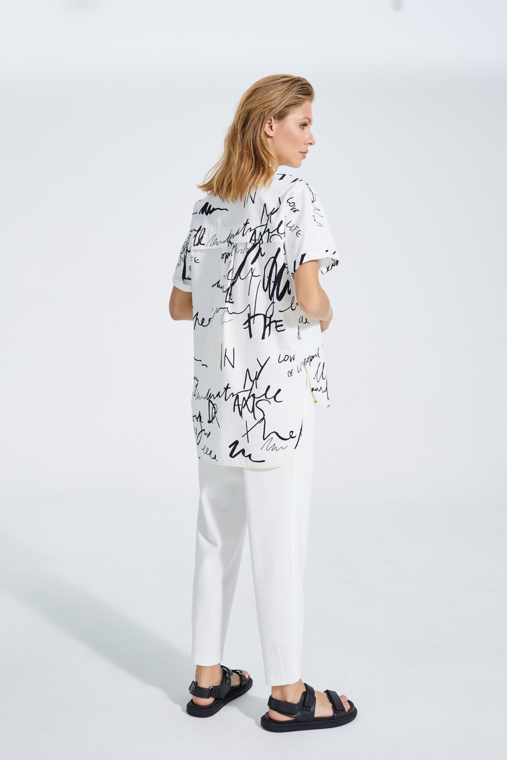 Блузка Nika  Состав: 100% Хлопок 8503