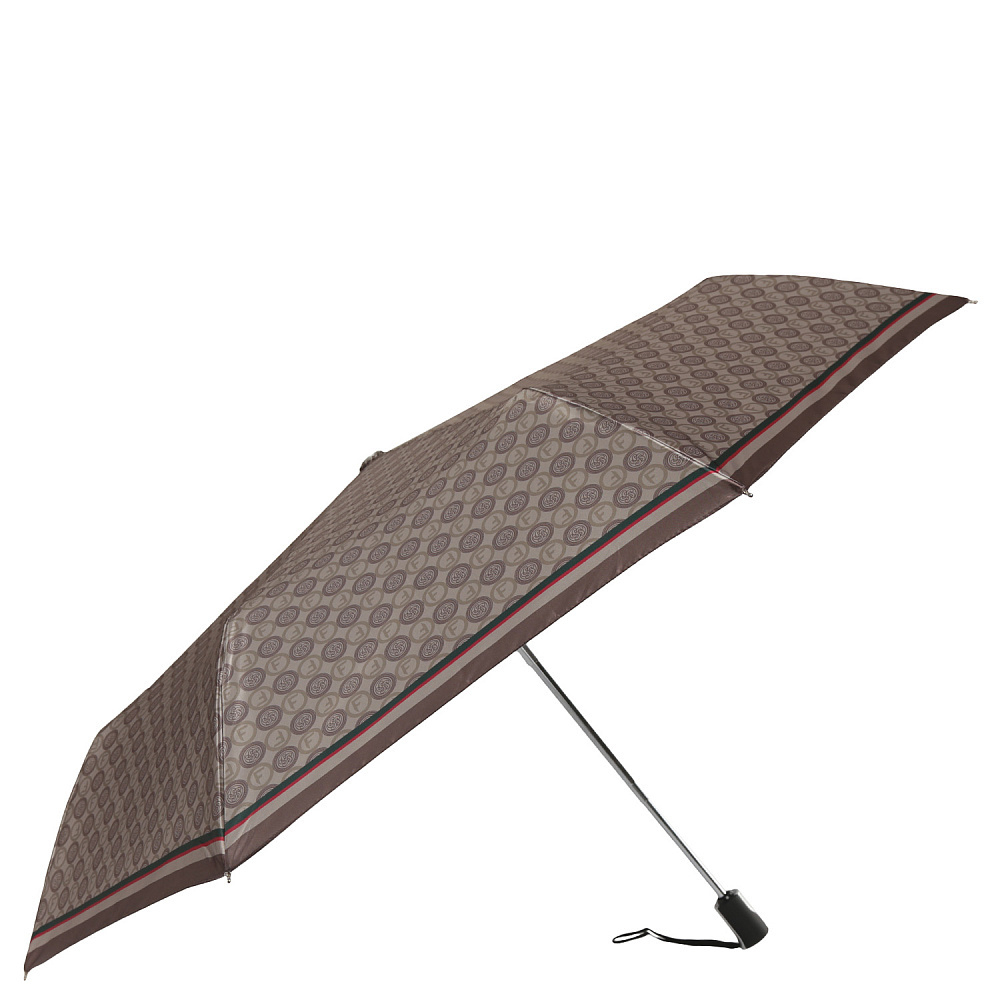 Зонт Fabretti женский автомат UFLS20193-12 коричневый логомания