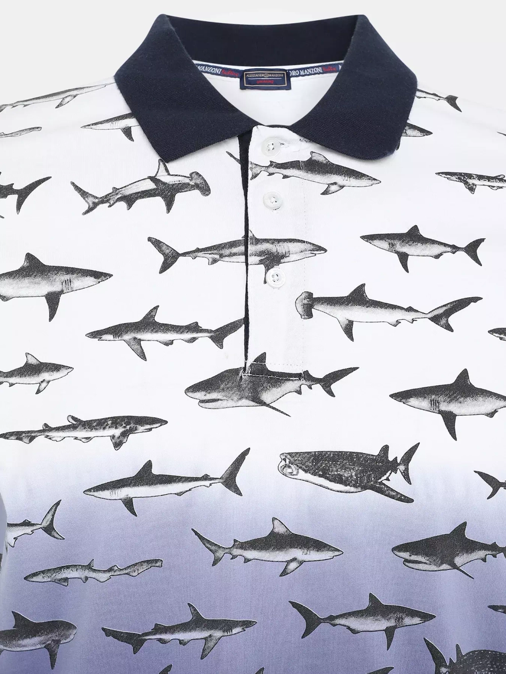 Поло Alessandro Manzoni Yachting Хлопок 100%