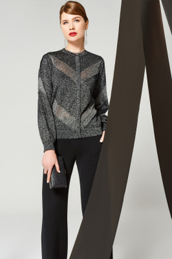 Жакет Barbara Geratti  Состав: Вискоза — 80%, ПА — 11%, Метанит — 9%