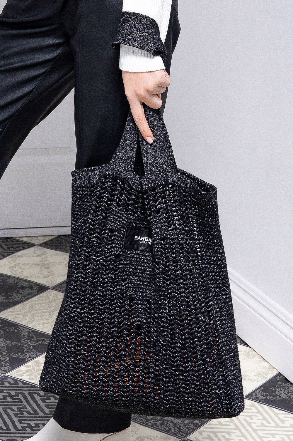 Трикотажная cумка Barbara Geratti C7018BG