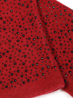 Перчатки Labbra красный бордо