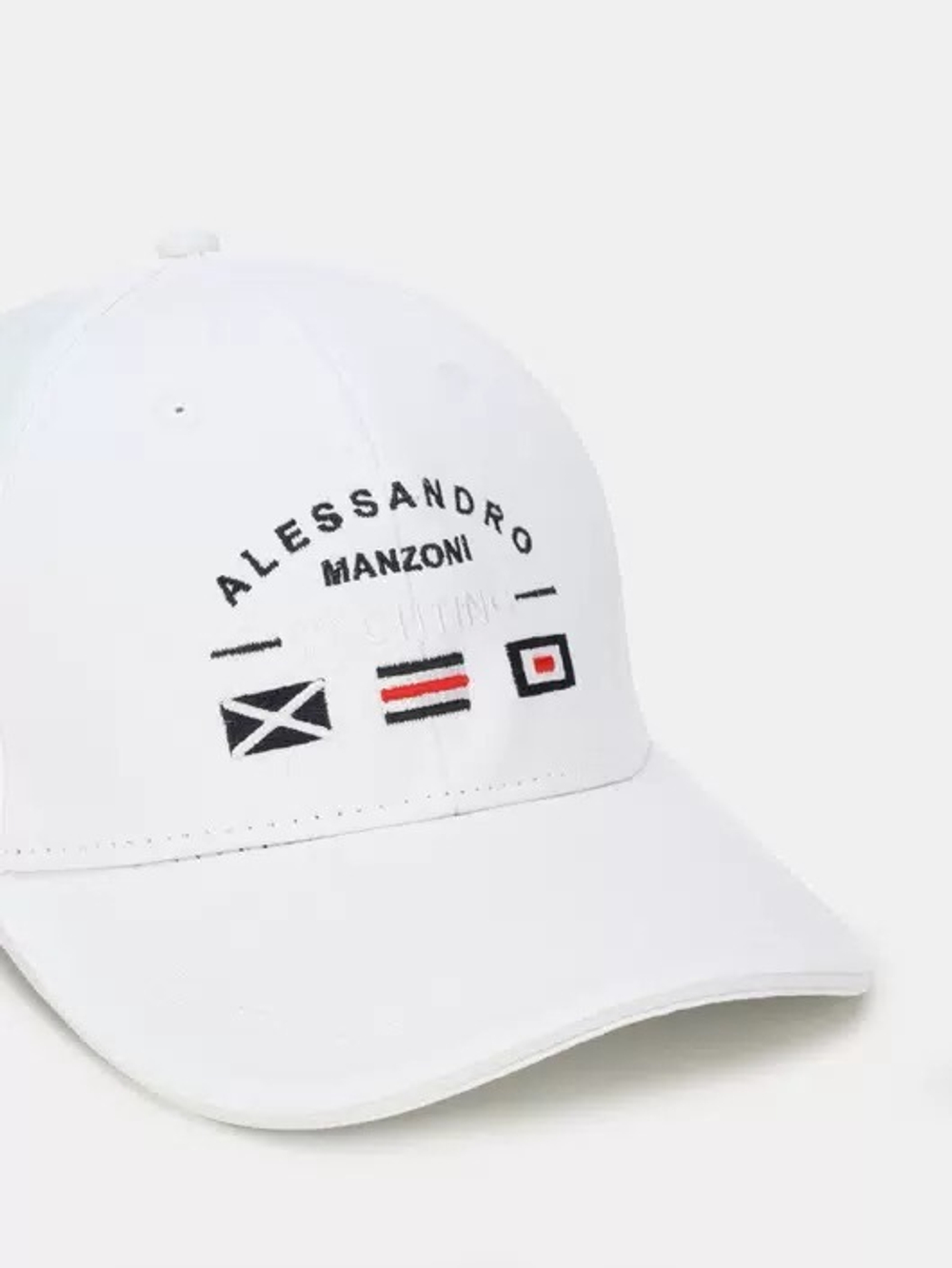 Бейсболка Alessandro Manzoni Yachting белый 459540 CP030015S24
