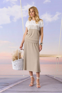 Юбка Barbara Geratti C8371BG бежевый