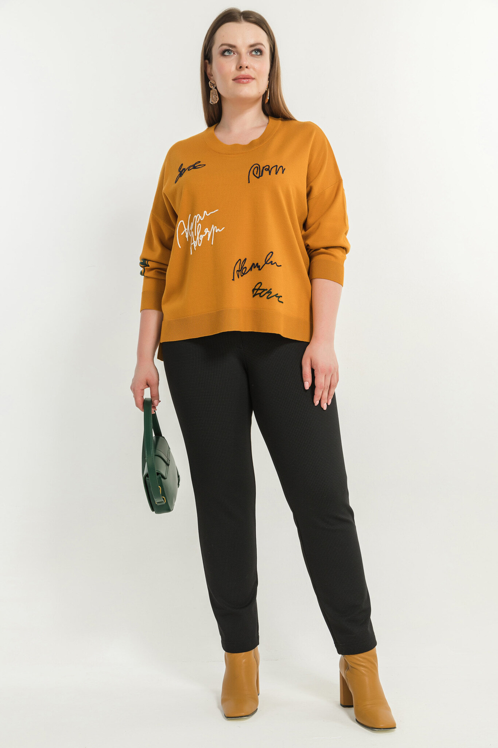 Брюки Averi из плотного вискозного джерси.