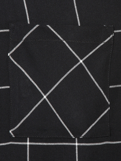 Блуза Frapp чёрный клетка