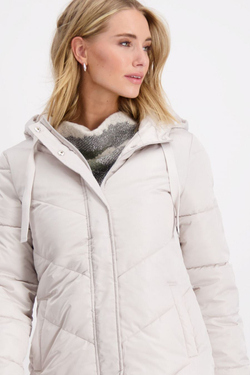 Пальто Monari 807335 Бежевый