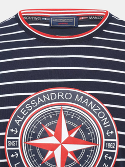 Футболка Alessandro Manzoni YACHTING 454268 KS030435S24