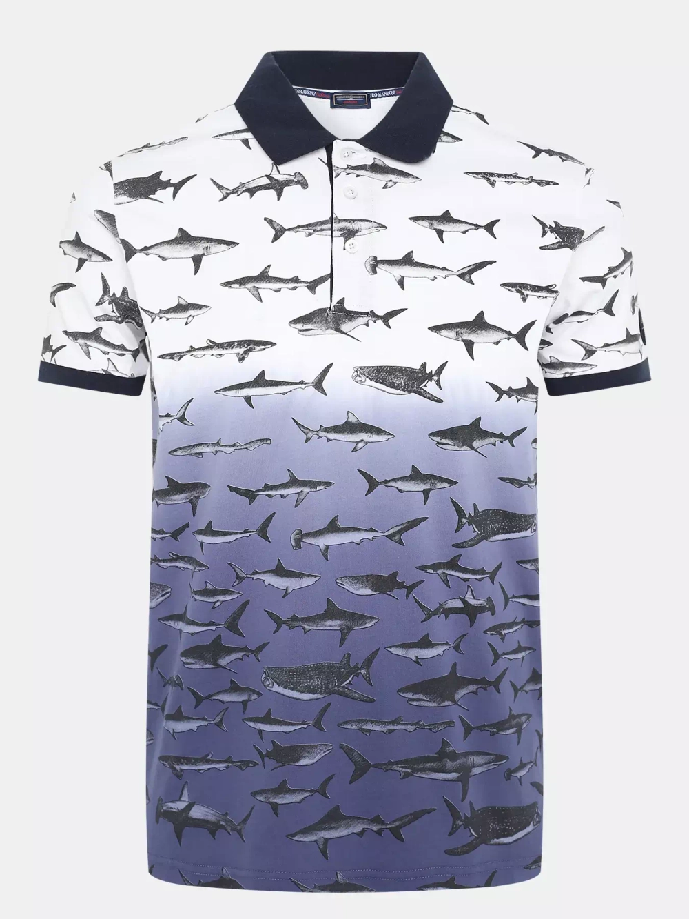 Поло Alessandro Manzoni Yachting Хлопок 100%