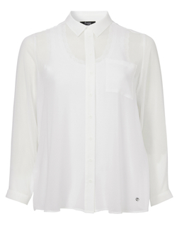 Блуза Frapp белый