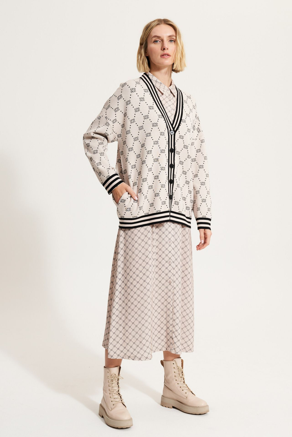 Жакет UNQ LOGO PATTERN 832181 20049