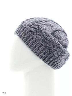 Шапка Avi  20% шерсть альпака, 20% овечья шерсть, 60% акрил серый