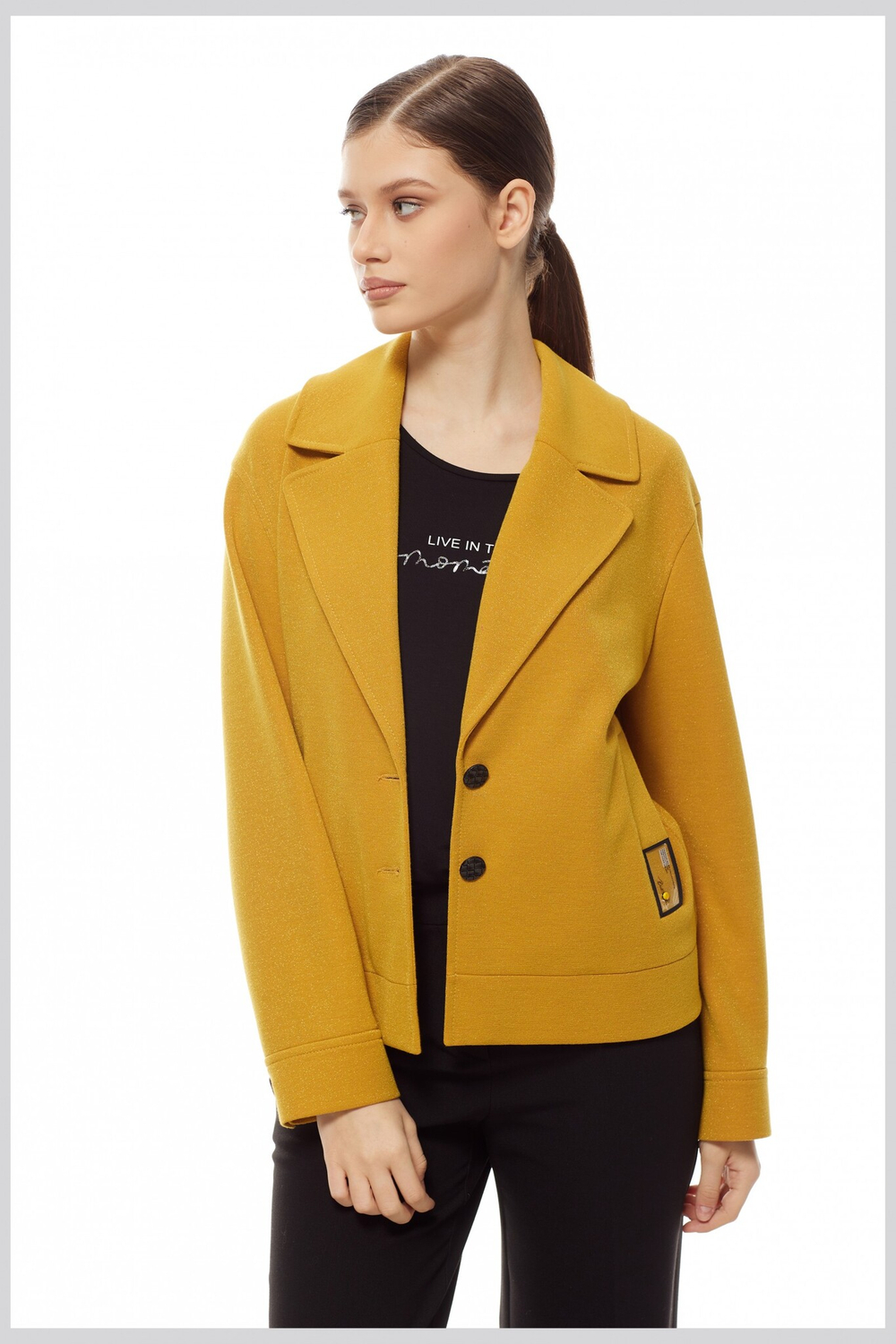 Жакет Nika 8576 горчица