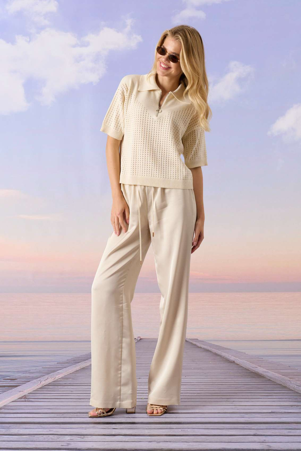 Поло Barbara Geratti C4977BG бежевый