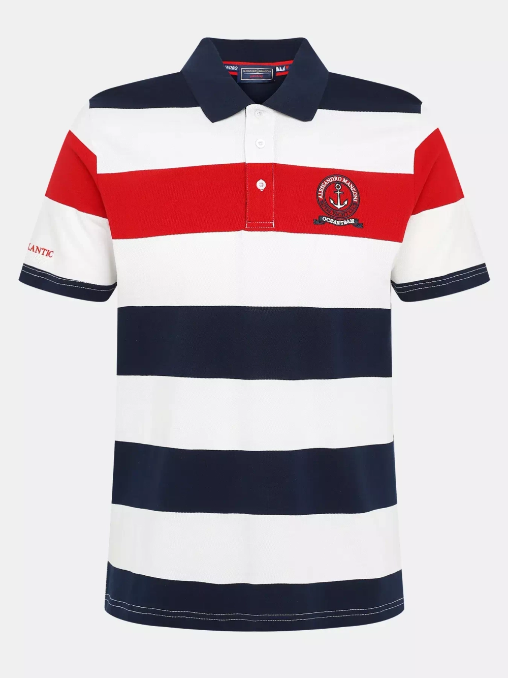 Поло Alessandro Manzoni Yachting Хлопок 100%