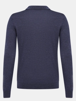 Джемпер с воротом поло Шерсть 50%, Полиакрил 50%
