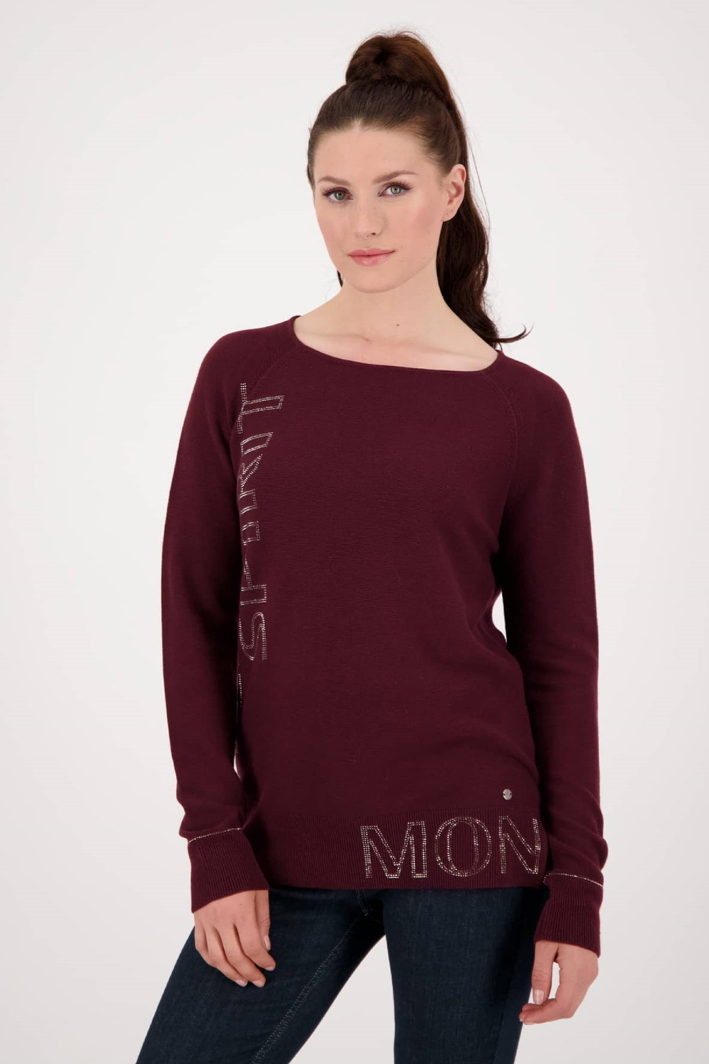Пуловер Monari 805547 бордо