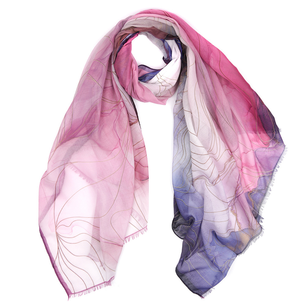 Шарф Fabretti розовый