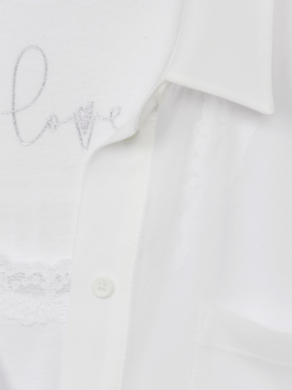 Блуза Frapp белый