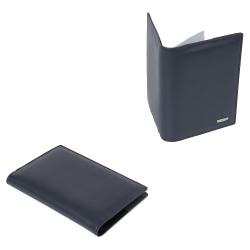 Обложка для документов Fabretti 100% натуральная кожа коровы 54019N-2 чёрная