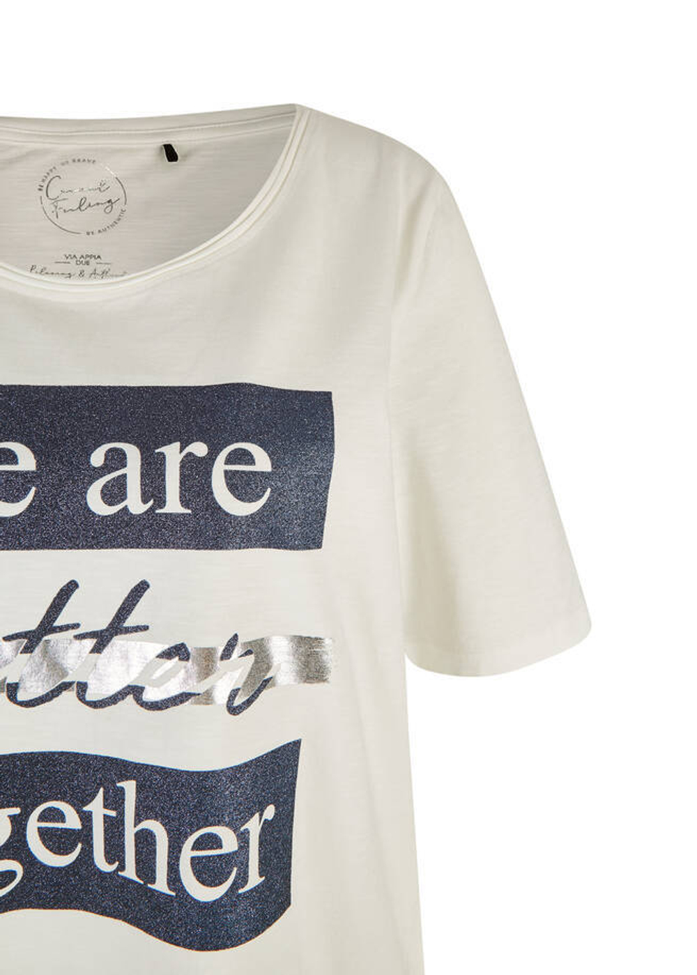 Свитшот футоболка Via Appia DUE белый