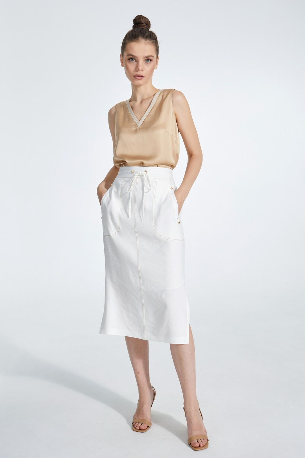 Блузка Nika 62% ПЭ, 38% Вискоза 4965