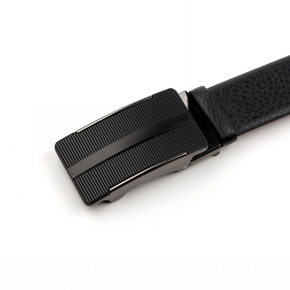 Ремень автомат Fabretti мужской 100% натуральная кожа коровы FR2518-2 чёрный