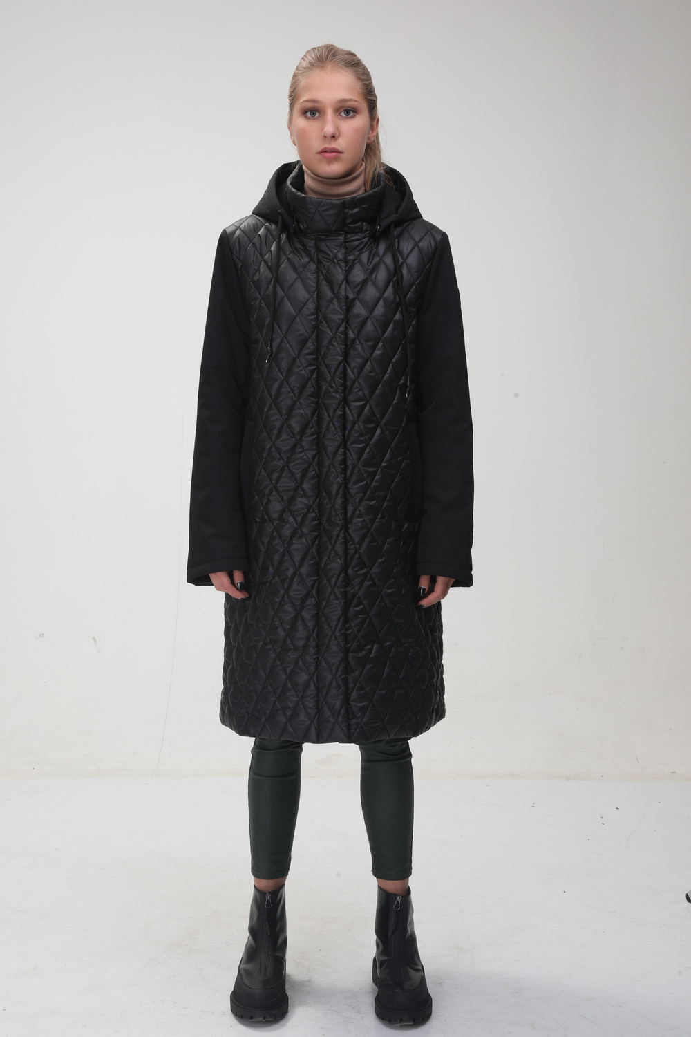 Пальто Maritta VAFFI черный