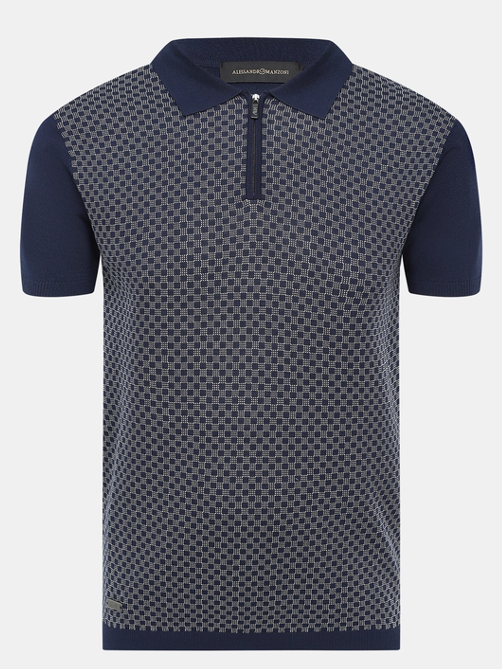 Поло Alessandro Manzoni  Состав: Тенцел 30%, Микрофибра 30%, Вискоза 40%