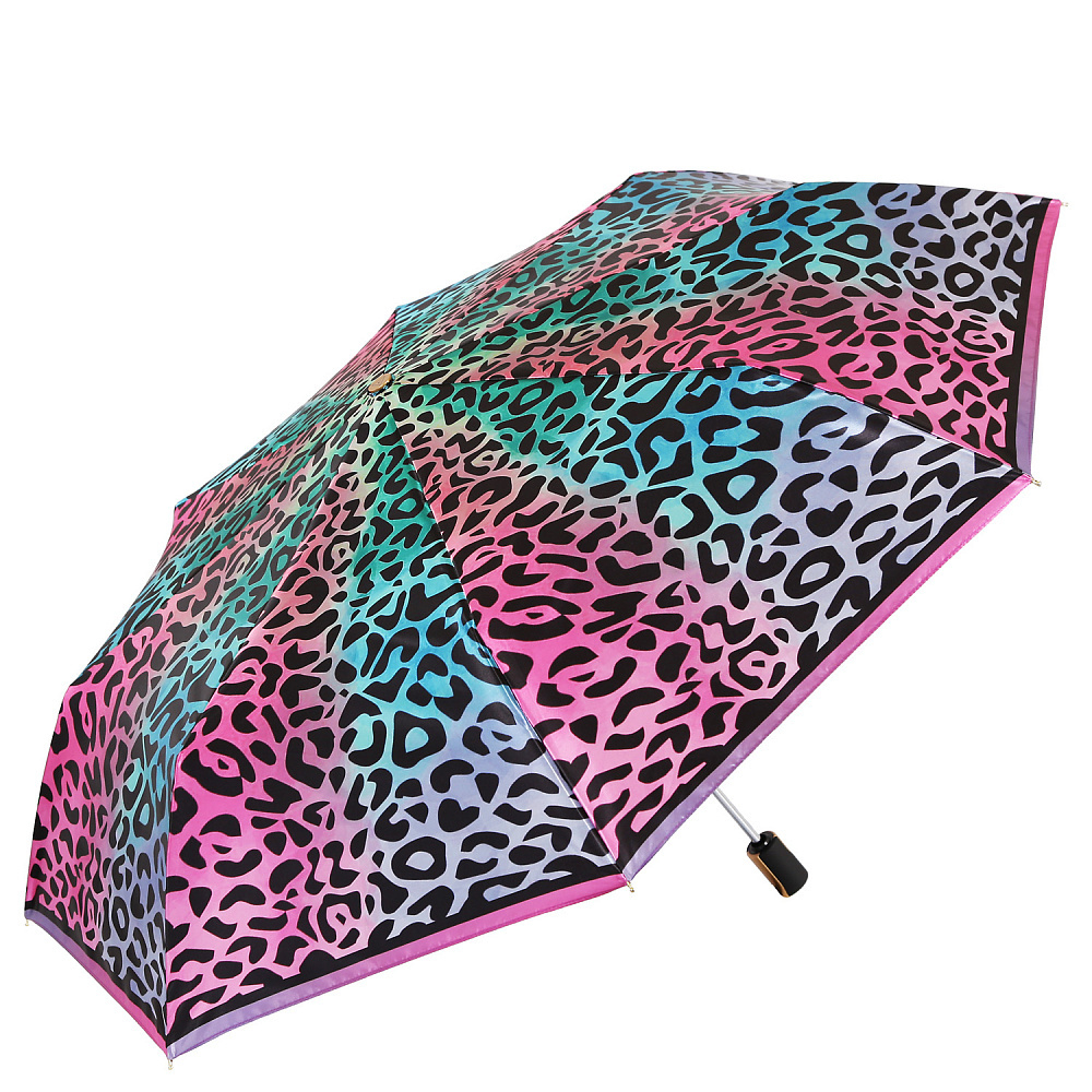 Зонт Fabretti L-20211-4 цветной леопард